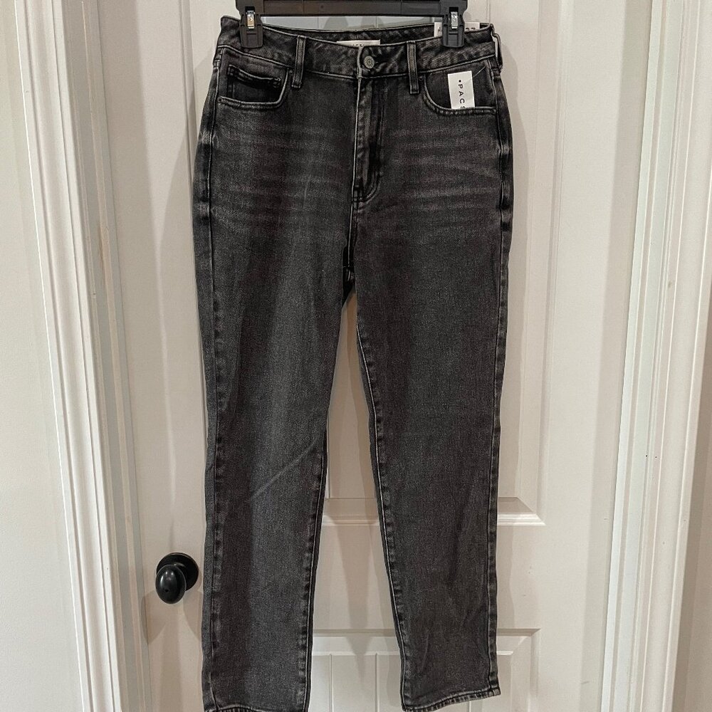 PacSun NWT Mom Jeans Black Denim Size 27